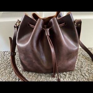 Portland Leather Goods Bucket Bag